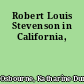 Robert Louis Stevenson in California,