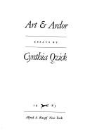 Art & ardor : essays /