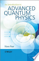 An introduction to advanced quantum physics