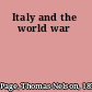 Italy and the world war