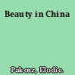 Beauty in China