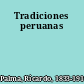 Tradiciones peruanas