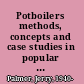 Potboilers methods, concepts and case studies in popular fiction /
