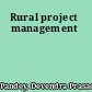 Rural project management