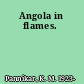 Angola in flames.