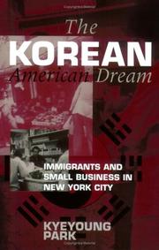 The Korean American dream : immigrants and small business in New York City /