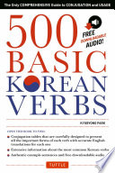 500 basic Korean verbs /
