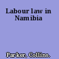 Labour law in Namibia