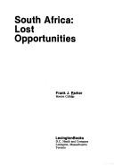 South Africa : lost opportunities /