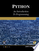Python : an introduction to programming /