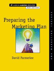 Preparing the marketing plan /