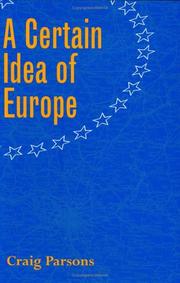 A certain idea of Europe /