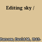 Editing sky /