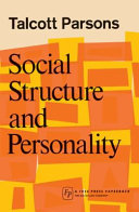 Social structure and personality.