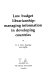 Low budget Librarianship : managing information in developing countries /