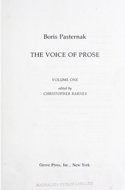 The voice of prose /