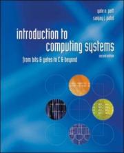 Introduction to computing systems : from bits and Gates to C and beyond /