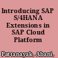 Introducing SAP S/4HANA Extensions in SAP Cloud Platform /