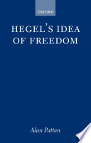 Hegel's idea of freedom