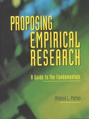 Proposing empirical research : a guide to the fundamentals /