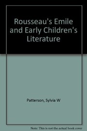 Rousseau's Emile and early children's literature,