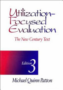 Utilization-focused evaluation : the new century text /