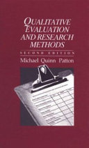 Qualitative evaluation and research methods /