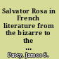 Salvator Rosa in French literature from the bizarre to the sublime /