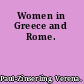 Women in Greece and Rome.