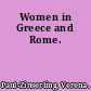 Women in Greece and Rome.