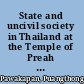 State and uncivil society in Thailand at the Temple of Preah Vihear /