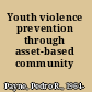 Youth violence prevention through asset-based community development