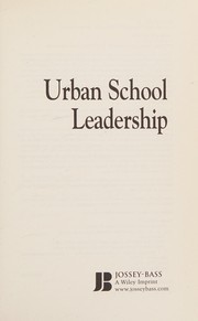 Urban school leadership /
