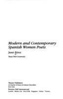 Modern and contemporary Spanish women poets /