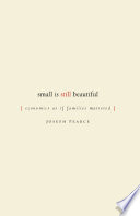 Small is still beautiful : economics as if families mattered /