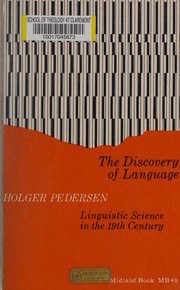 The discovery of language : linguistic science in the nineteenth century /