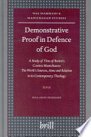 Demonstrative proof in defence of God a study of Titus of Bostra's Contra Manichaeos : the work's sources, aims, and relation to its contemporary theology /