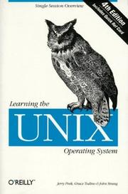 Learning the UNIX operating system /
