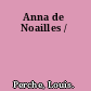 Anna de Noailles /