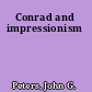 Conrad and impressionism