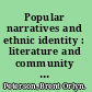 Popular narratives and ethnic identity : literature and community in Die Abendschule /