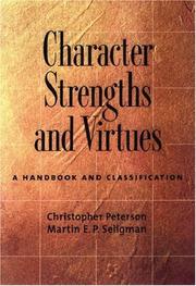 Character strengths and virtues : a handbook and classification /