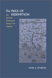 The price of redemption : the spiritual economy of Puritan New England /