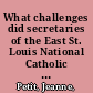 What challenges did secretaries of the East St. Louis National Catholic Community House face in their social work with immigrants, 1918-1922? /