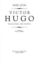 Victor Hugo : philosophy and poetry /