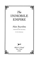 The immobile empire /