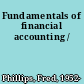 Fundamentals of financial accounting /