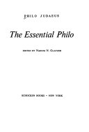 The essential Philo /