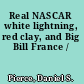 Real NASCAR white lightning, red clay, and Big Bill France /