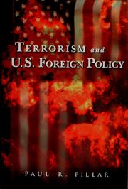 Terrorism and U.S. foreign policy /